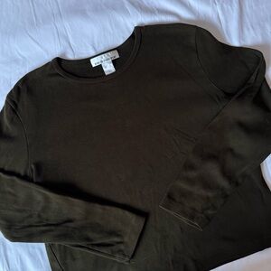 Jones New York Women's Dark Long Sleeve Top